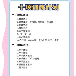 高中生如何高效安排时间进行篮球技术训练:策略与实践经验